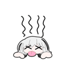 黒ずくめ系女子（個別スタンプ：14）