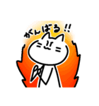 意外と表情豊かなねこ（個別スタンプ：8）