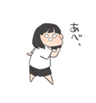 津軽弁女の子（個別スタンプ：28）