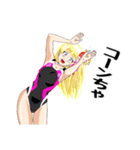 頑張る巫女お姉さんHG 夏（個別スタンプ：2）