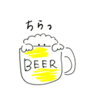 ビールのBEERちゃん（個別スタンプ：8）