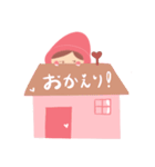 かわいいおおかみ ＆ あかずきん（個別スタンプ：15）