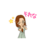 私のアバターでnow（個別スタンプ：15）