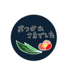 花のワッペン〜ラフな敬語〜良く使う言葉（個別スタンプ：39）