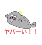 アザラシ(G)（個別スタンプ：14）