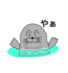 アザラシ(G)（個別スタンプ：28）