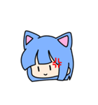 雨にゃんのおまんじゅうすたんぷっ（個別スタンプ：4）