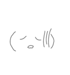 顔文字スタンプ( 'ω'（個別スタンプ：4）
