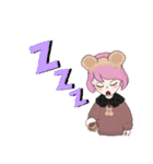 くまちゃん大好き咲桜<LⅠNEアバターver>（個別スタンプ：4）