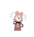 くまちゃん大好き咲桜<LⅠNEアバターver>（個別スタンプ：17）