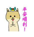 可愛いポメラニアン犬プリン-日常生活（個別スタンプ：23）