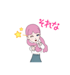 毎日使えるPINKちゃん（個別スタンプ：15）