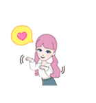 毎日使えるPINKちゃん（個別スタンプ：16）
