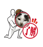 猫のスタンプ（ちょっと変えたバージョン）（個別スタンプ：32）