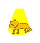 アクティブ猫（個別スタンプ：8）