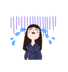 前髪パッツン娘（個別スタンプ：9）