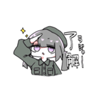 コスプレジト目ツインテールちゃん（個別スタンプ：3）