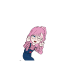 使いやすい PINKちゃん（個別スタンプ：8）