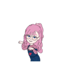 使いやすい PINKちゃん（個別スタンプ：22）