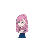 使いやすい PINKちゃん（個別スタンプ：24）