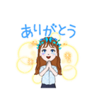 可愛い女の子(*´꒳`*)2（個別スタンプ：2）