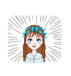 可愛い女の子(*´꒳`*)2（個別スタンプ：11）