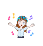 可愛い女の子(*´꒳`*)2（個別スタンプ：13）