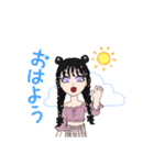 可愛い女の子(*´꒳`*)（個別スタンプ：5）