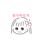 さくらんぼstamp（個別スタンプ：2）