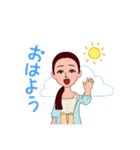 すてきなサロンをするなどする人（個別スタンプ：5）