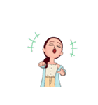 すてきなサロンをするなどする人（個別スタンプ：7）