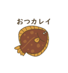 動くゆるい魚たち（個別スタンプ：2）