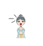 お団子girl 2.（個別スタンプ：7）