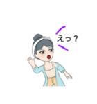 お団子girl 2.（個別スタンプ：8）