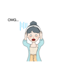 お団子girl 2.（個別スタンプ：15）