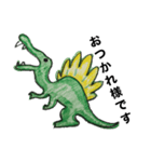 dinosaurs 手書きスタンプ（個別スタンプ：5）
