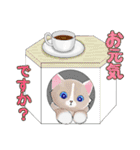 毎日使える☆夏猫スタンプ（個別スタンプ：34）