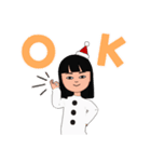 コマスンのアバタースタンプ 冬編（個別スタンプ：1）