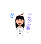 コマスンのアバタースタンプ 冬編（個別スタンプ：14）
