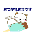 優しい気づかい 猫 夏編 暑中見舞い★日常（個別スタンプ：3）