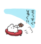 もちうさたち(おでかけ)（個別スタンプ：11）