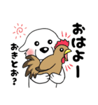【家族連絡用】ピレネー犬8 (兵庫県)（個別スタンプ：1）