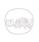 わたしとともだちの絵（個別スタンプ：3）