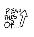 StickMan Olay（個別スタンプ：6）