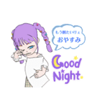 可愛い女の子(*´꒳`*) 3a（個別スタンプ：13）