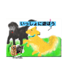 ショパンとニコと家康と（個別スタンプ：22）