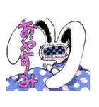 うさバスの耳スタンプ（個別スタンプ：6）