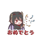 天使くんと悪魔くん。（個別スタンプ：13）