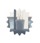 枯れた草スタンプ（個別スタンプ：2）