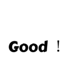 背景に何かが書かれているスタンプ①（個別スタンプ：15）